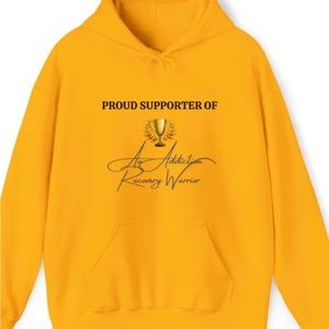Proud Supporter of an Addiction Recovery Warrior! Sweatshirt, Tee, Mug and More